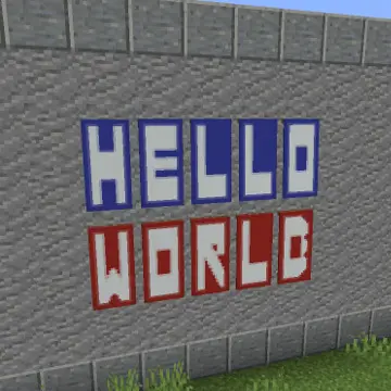 Minecraft Letters Banners Gamer Geeks